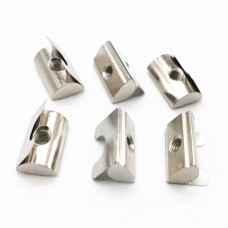 Aluminum Profile Post-Assembly Insertion Nuts with Leaf Spring